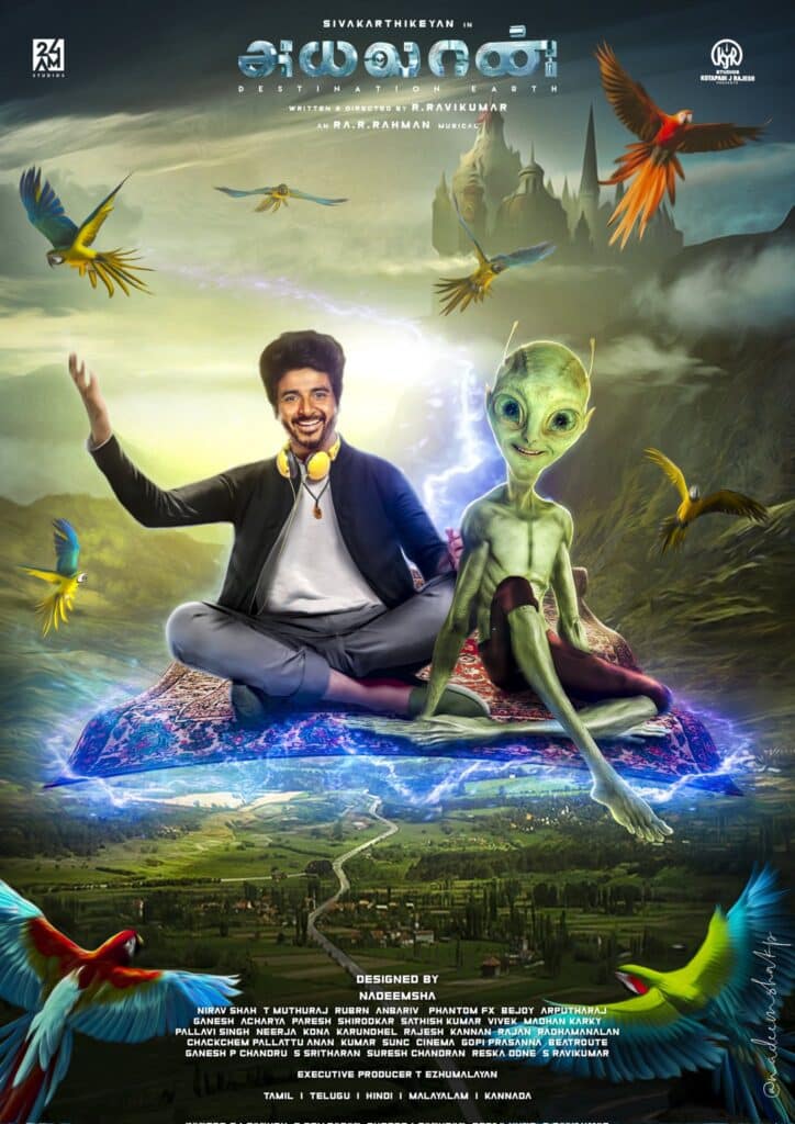 Free Ayalaan (2024) (Hindi + Tamil) Dual Audio UnCut South Movie HD ESub